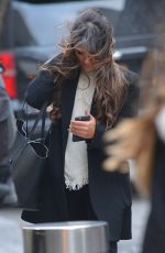 LEA MICHELE Out and About in New York 01/26/2017