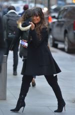 LEA MICHELE Out and About in New York 01/26/2017