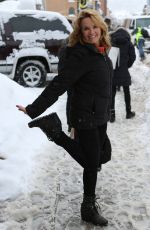 LEA THOMPSON Out in Park City 01/22/2017