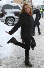 LEA THOMPSON Out in Park City 01/22/2017