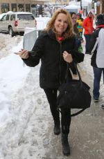 LEA THOMPSON Out in Park City 01/22/2017