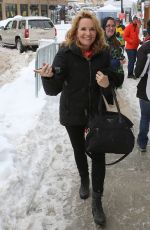LEA THOMPSON Out in Park City 01/22/2017