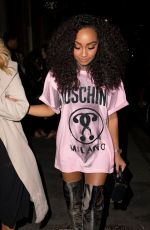 LEIGH-ANNE Pinnock Leaves Steam & Rye in London 01/21/2017