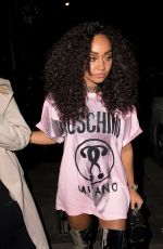 LEIGH-ANNE Pinnock Leaves Steam & Rye in London 01/21/2017