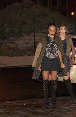 LEIGH-ANNE PINNOCK Night Out in Berlin 01/15/2017