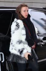 LENA DUNHAM Out and About in New York 01/10/2017