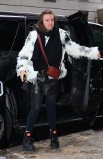 LENA DUNHAM Out and About in New York 01/10/2017