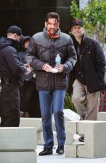 LESLEY-ANN BRANDT on the Set of 