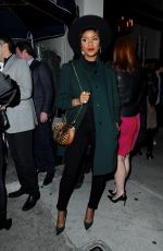 LETOYA LUCKETT at Catch LA in West Hollywood 01/26/2017
