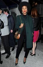 LETOYA LUCKETT at Catch LA in West Hollywood 01/26/2017