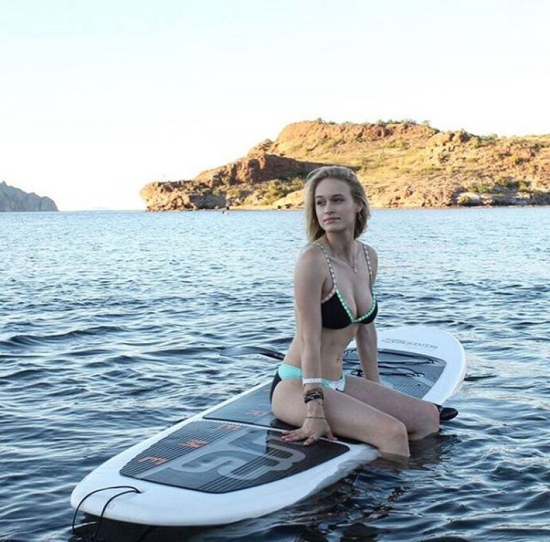 LEVEN RAMBIN in Bikini, Instagram Picture.