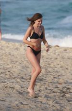 LEXI WOOD in Bikini on the Beach in Miami 12/09/2016