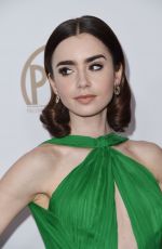 LILY COLLINS at 28th Annual Producers Guild Awards in Beverly Hills 01/28/2017