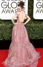LILY COLLINS at 74th Annual Golden Globe Awards in Beverly Hills 01/08/2017