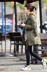 LILY COLLINS Out and About in Los Angeles 01/23/2017