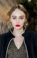 LILY-ROSE DEPP at Sidaction Gala Dinner 2017 in Paris 01/26/2017