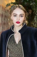 LILY-ROSE DEPP at Sidaction Gala Dinner 2017 in Paris 01/26/2017