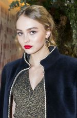 LILY-ROSE DEPP at Sidaction Gala Dinner 2017 in Paris 01/26/2017
