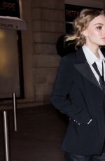 LILY-ROSE DEPP Leaves Cesar Revelations Photocall 2017 in Paris 01/16/2017