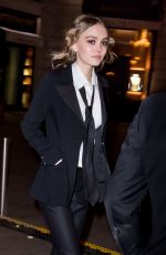 LILY-ROSE DEPP Leaves Cesar Revelations Photocall 2017 in Paris 01/16/2017