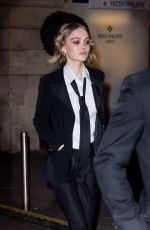 LILY-ROSE DEPP Leaves Cesar Revelations Photocall 2017 in Paris 01/16/2017