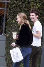 LILY-ROSE DEPP Out for Coffee in West Hollywood 01/03/2017