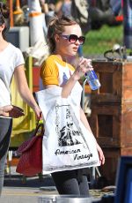 LILY-ROSE DEPP Shopping at a Flea Market in Los Angeles 01/10/2017