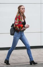 LILY-ROSE DEPP Shopping at Chanel Store in Beverly Hills 01/02/2017