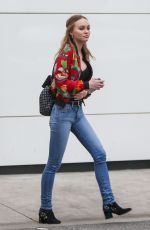 LILY-ROSE DEPP Shopping at Chanel Store in Beverly Hills 01/02/2017