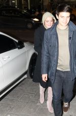 LINDSAY LOHAN Arrives at Her Club in Athens 01/29/2017