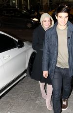 LINDSAY LOHAN Arrives at Her Club in Athens 01/29/2017