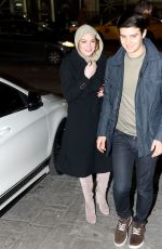 LINDSAY LOHAN Arrives at Her Club in Athens 01/29/2017