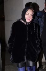 LINDSAY LOHAN Arrives in Istanbul 01/23/2017