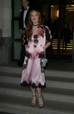LINDSAY LOHAN Leaves Her Hotel in Milan 01/14/2017