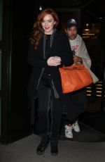 LINDSAY LOHAN Night Out in Milan 01/15/2017