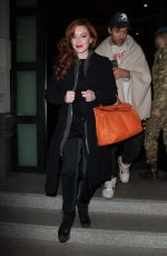 LINDSAY LOHAN Night Out in Milan 01/15/2017