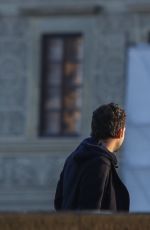 LINDSAY LOHAN on the Set of a Photoshoot in Florence 01/10/2017