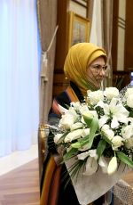 LINDSAY LOHAN Visits President and First Lady of Turkey 01/28/2017