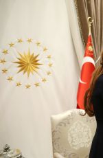 LINDSAY LOHAN Visits President and First Lady of Turkey 01/28/2017