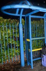 LISA APPLETON at a Train Station in Warrington 01/09/2017
