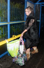 LISA APPLETON at a Train Station in Warrington 01/09/2017