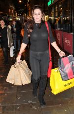 LISA APPLETON Out and About in Manchester 01/09/2017