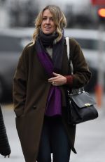 LISA CARRICK Arrives at Old Trafford in Manchester 01/15/2017