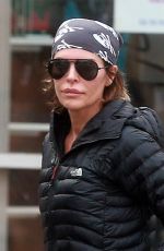 LISA RINNA Leaves a Yoga Class in Studio City 01/03/2017