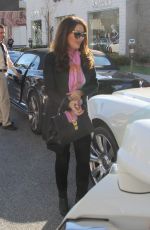 LISA VANDERPUMP Out in Beverly Hills 01/14/2017
