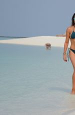LIZZIE CUNDY at Sun Siyam Iru Fushi Hotel in Maldives 01/02/2017