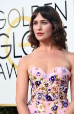 LOLA KIRKE at 74th Annual Golden Globe Awards in Beverly Hills 01/08/2017
