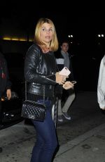 LORI LOUGHLIN Out for Dinner in West Hollywood 01/01/2017