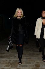 LOTTIE MOSS and EMILY BLACKWELL Out for Dinner in Chelsea 01/18/2017