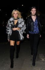 LOTTIE MOSS Night Out in Knightsbridge 01/19/2017